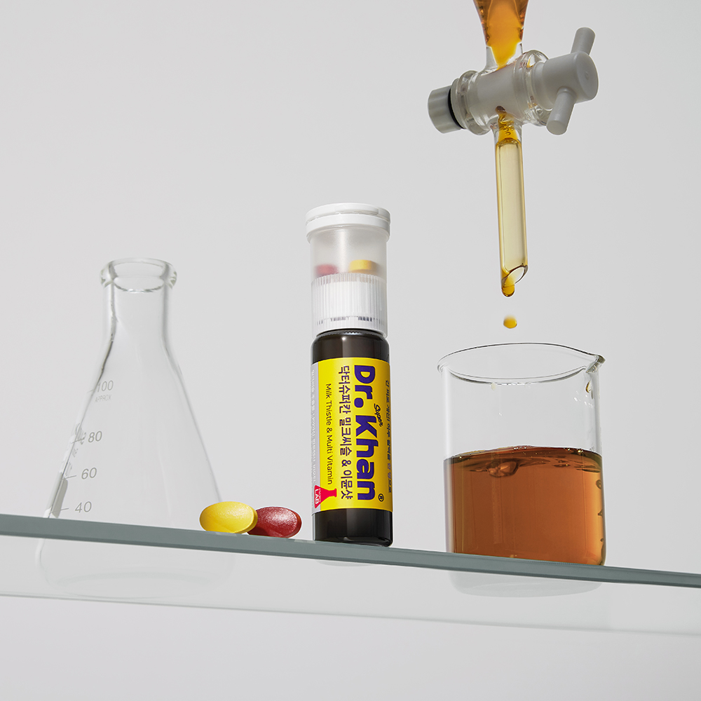 현빈 닥터슈퍼칸 밀크씨슬&멀티비타민 이뮨샷 3박스 21병입 3주분 종합비타민 미네랄 이미지 2