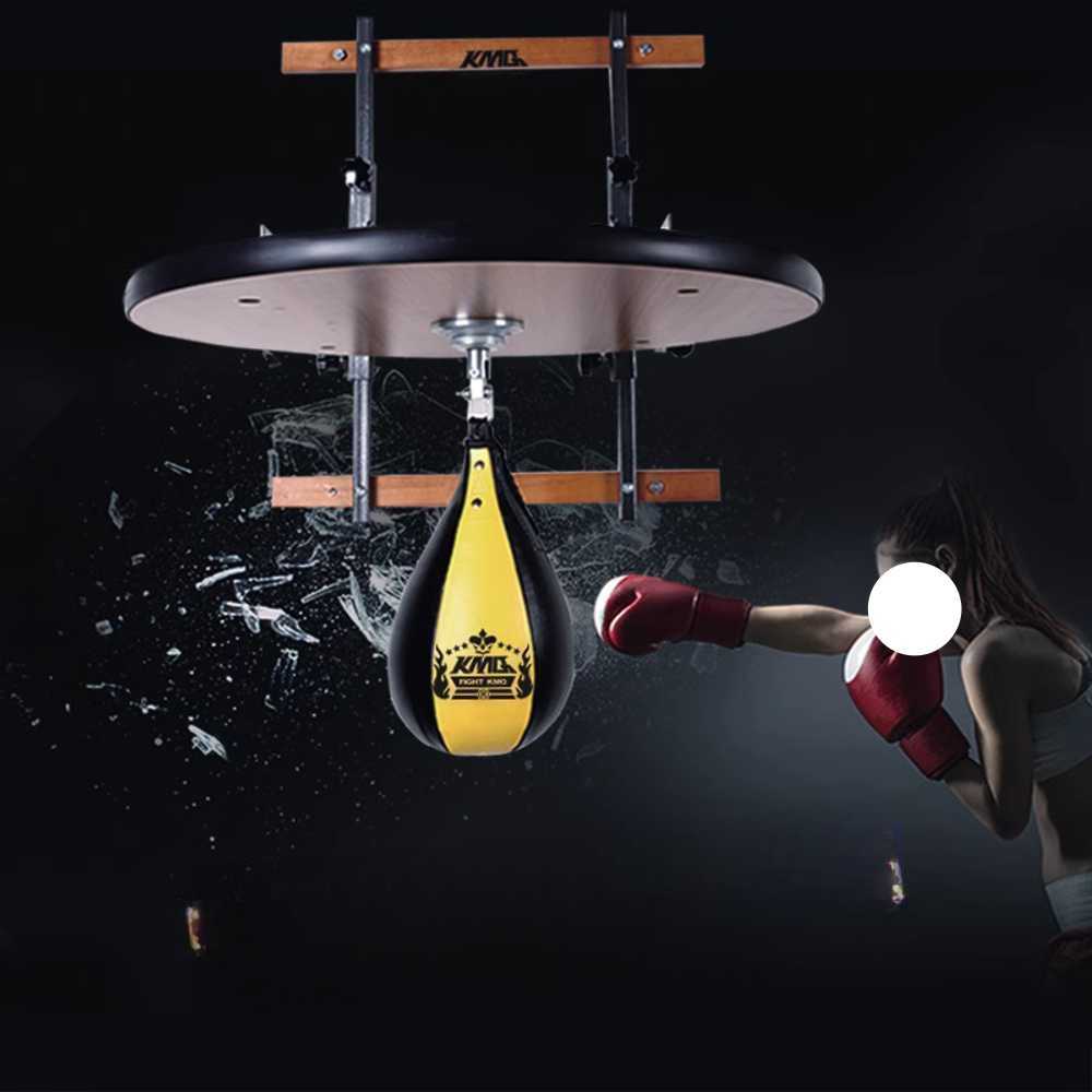 복싱 연습 스피드볼 반사 신경 스트레스 해소 벽걸이 블랙화이트(PVC볼 6cm) - 상세 이미지 3