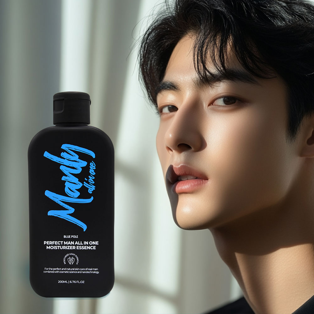 블루폴 남성 올인원 스킨케어 로션 모이스처라이저 에센스 200ml, 1개 - 상세 이미지 5