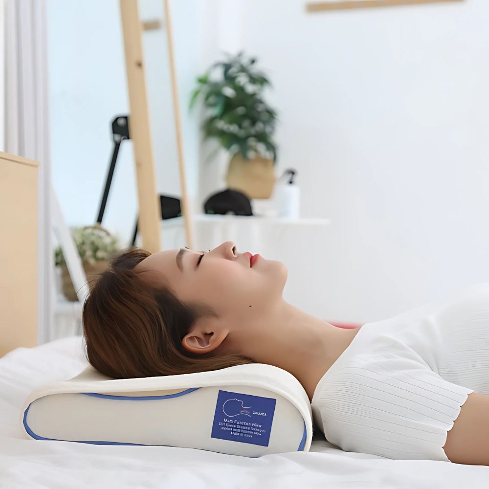 다난다 C커브 배개베개 메모리폼 목배게 경추베게 경추배개 숙면베개 목침 비게 : 웰빙 마켓