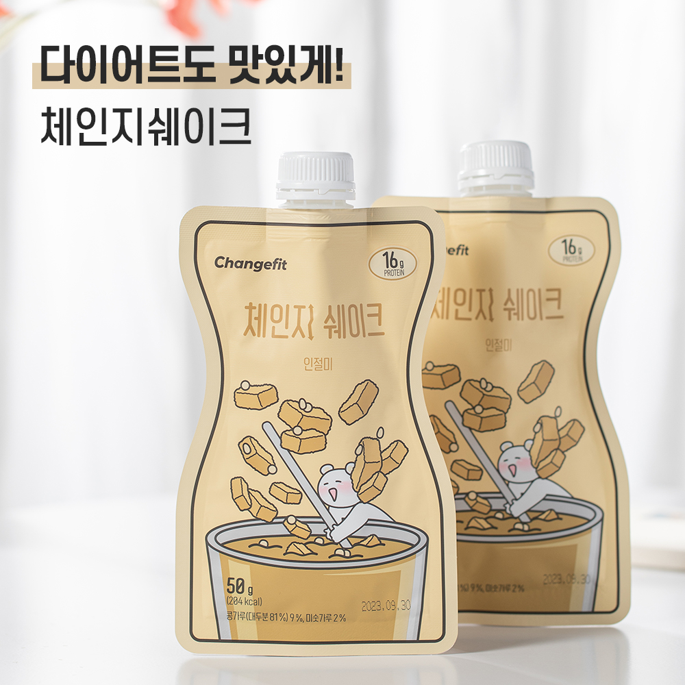체인지핏 다이어트 고단백 쉐이크 인절미, 50g, 7개 이미지 6