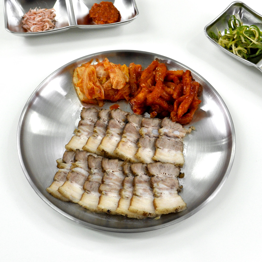 키친유 베어 스텐 원형 접시 23cm 아동 곰돌이 캐릭터 식기 간식 그릇 반찬 나눔 디저트 - 상세 이미지 5