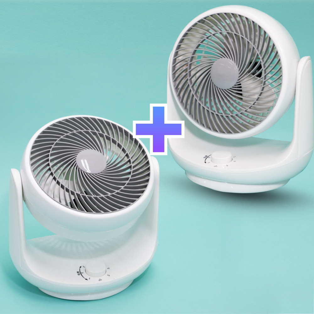 올디렉 탁상용 써큘레이터 선풍기 저소음 가정용 소형 서큘레이터 1+1