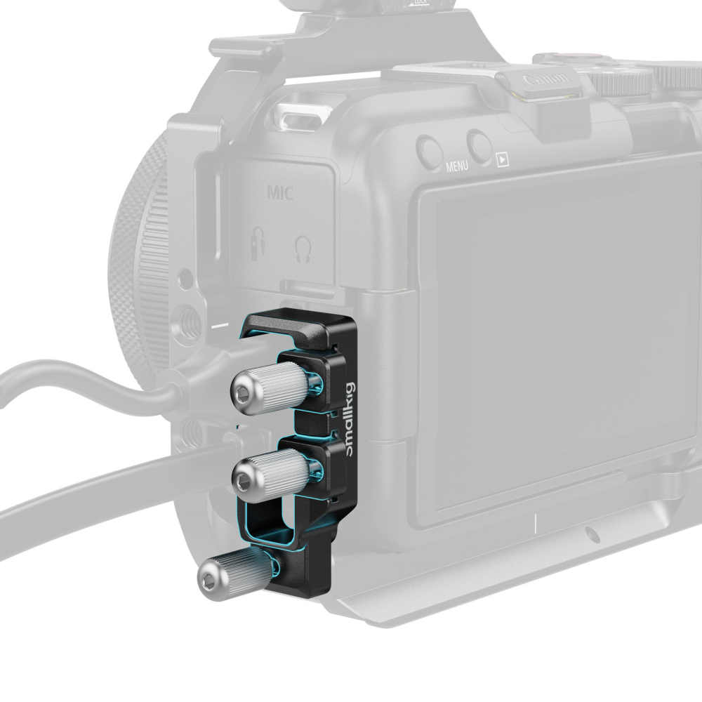스몰리그 캐논 EOS R50 V 케이지 전용 HDMI & USB-C 케이블 클램프 5534 이미지 6