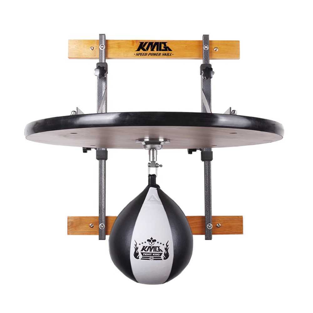 복싱 연습 스피드볼 반사 신경 스트레스 해소 벽걸이 블랙화이트(PVC볼 6cm) - 상품 이미지