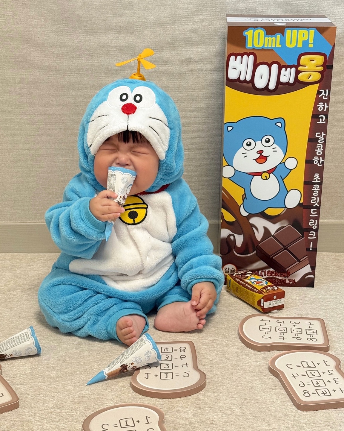[대여] 베니비디비치 아기 셀프촬영 베이비몽 포토박스 50일 100일 200일 300일 - 상세 이미지 5
