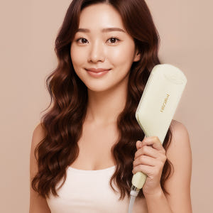 마르세이유 웨이브터치 물결고데기 블러쉬 컬 웨이브 볼륨 고데기 개봉기 | 실사용 후기 - 상품 이미지 1