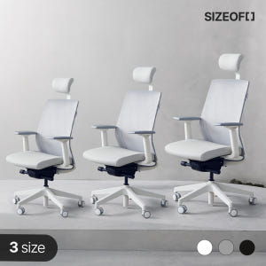 사이즈오브체어 베이직 3size S/M/L 사무용 컴퓨터 사무실 메쉬 의... 솔직 후기 | 실제 배치 사진 포함 - 상품 이미지 1