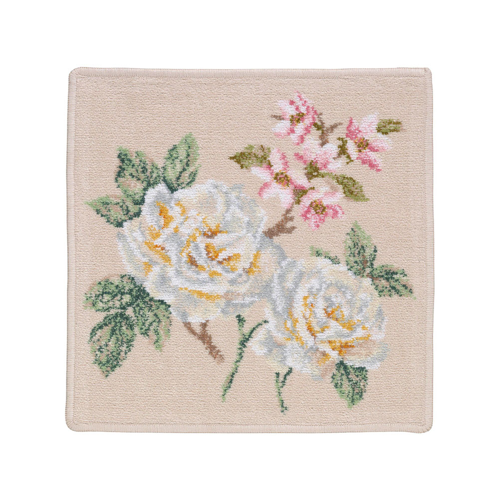 훼이라 바닐라 로즈 페이스타월 30x30cm 독일직수입 부드럽고 먼지없는 프리미엄 손수건 선물 - 상품 이미지