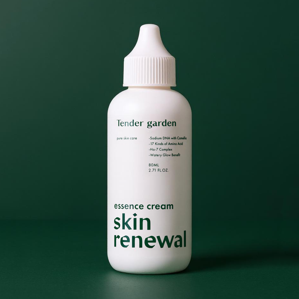 텐더가든 스킨리뉴얼 에센스크림 80ml 물톡스 물광피부 화잘먹 PDRN 엑소좀 베이비콜라겐 - 상세 이미지 3