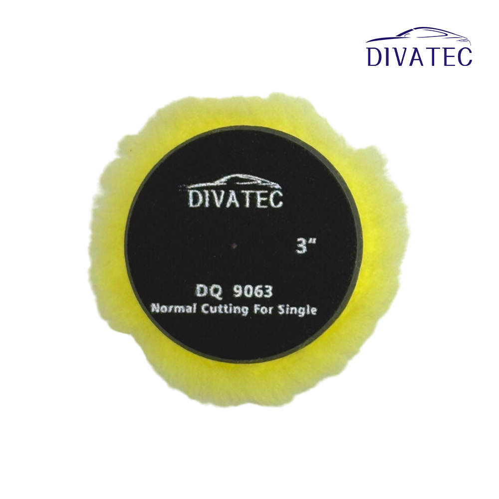 [도착보장] 디바텍 노말컷팅패드 양모패드 골드 75mm(3인치), 1개 - 상품 이미지