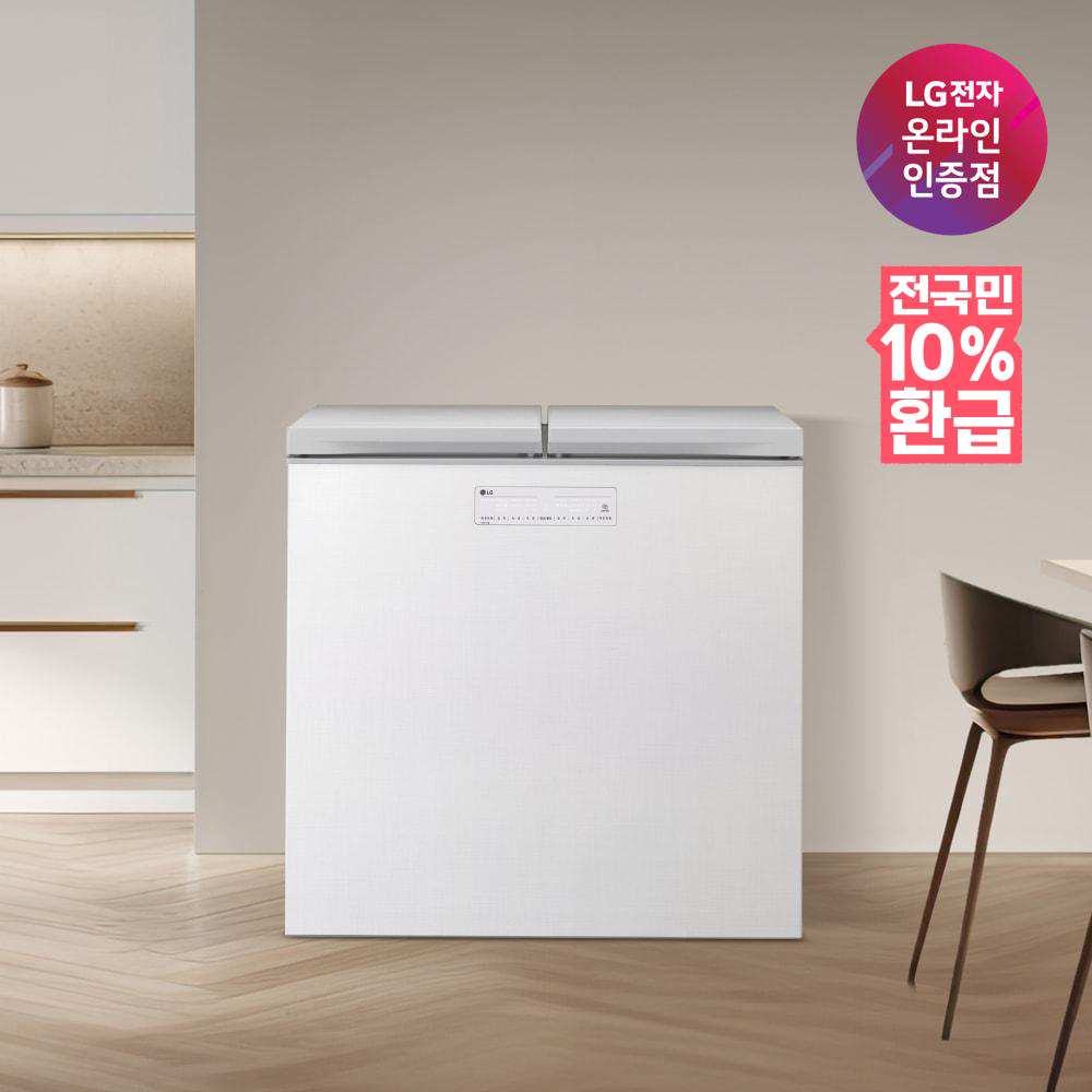 [으뜸효율 대상] LG 디오스 김치톡톡 K223LW121 뚜껑형 2도어 김치냉장고 217L 1등급