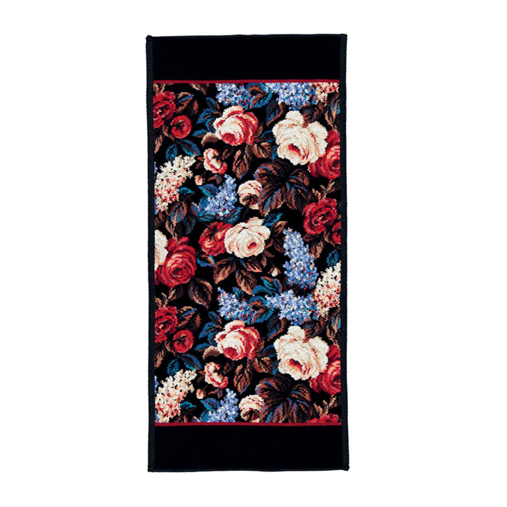 훼이라 콘월 검정 와인 게스트타월 37x80cm 독일직수입 부드럽고 먼지없는 프리미엄 애착수건 - 메인 이미지