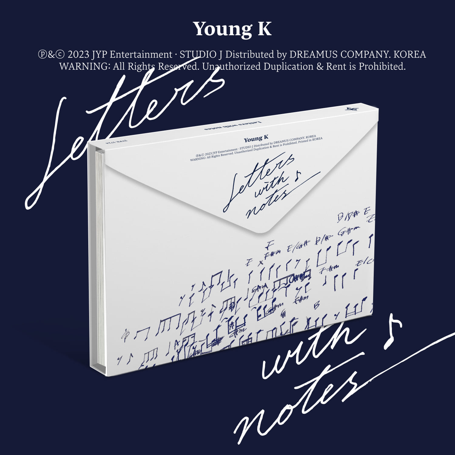 영케이 Young K DAY6 데이식스 Letters with notes 포토북 - 상세 이미지 2
