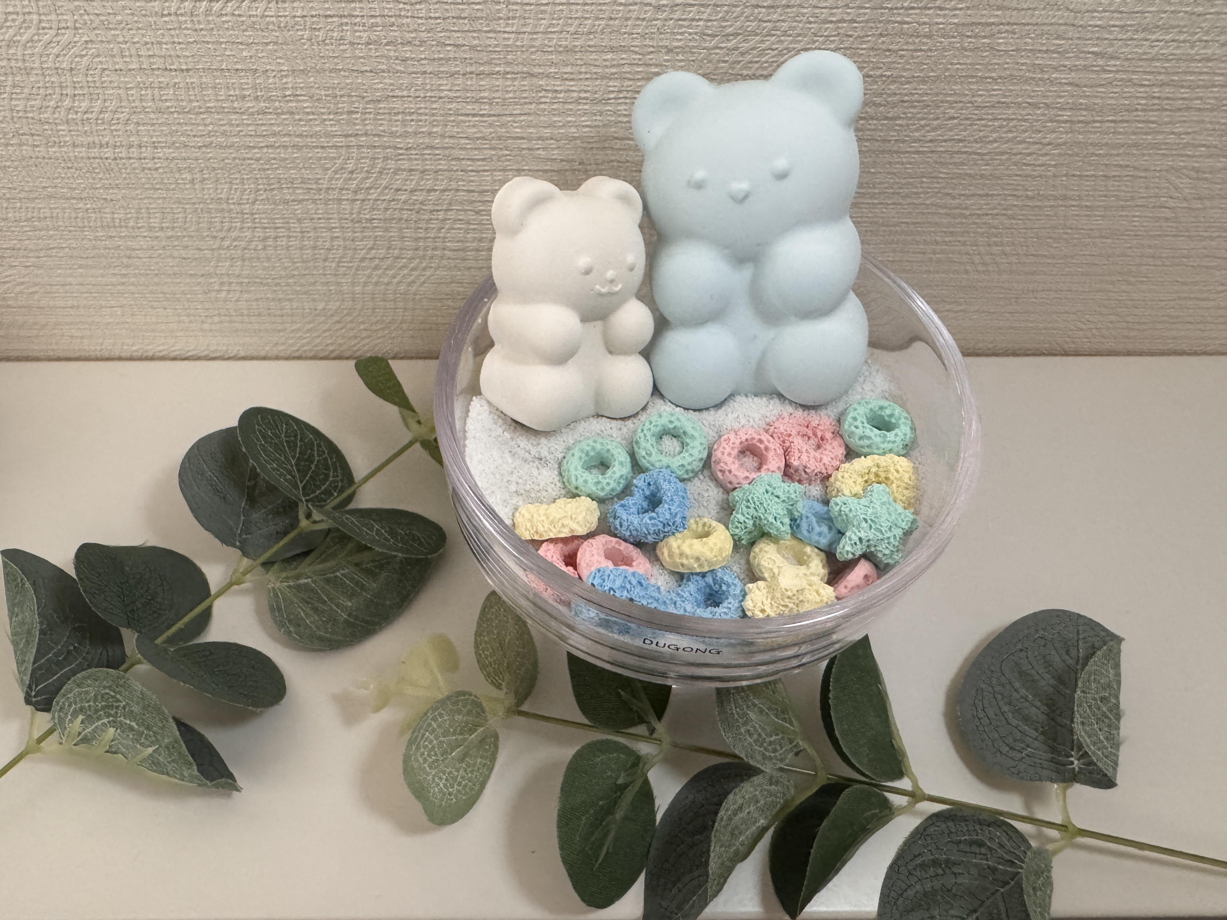 곰돌이 석고 방향제 두공 한잔속 시리즈 시작 오퓨저