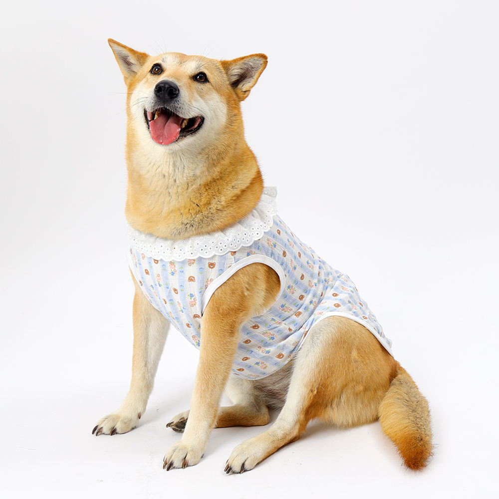 강아지나시티 요루면 나시 실내복 잠옷 여름옷 대형견옷 제품 이미지