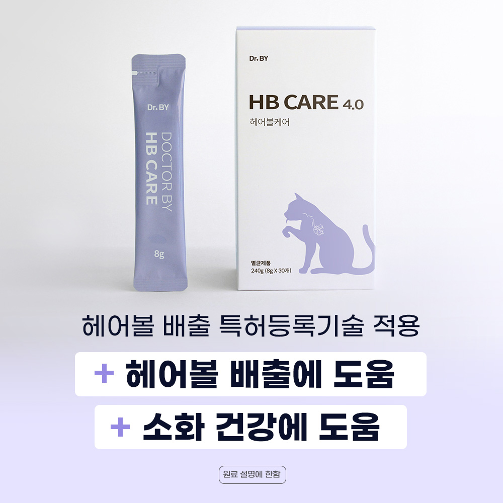 닥터바이 헤어볼케어 고양이 헤어볼 소화 영양제 30포, 1개 - 상세 이미지 2