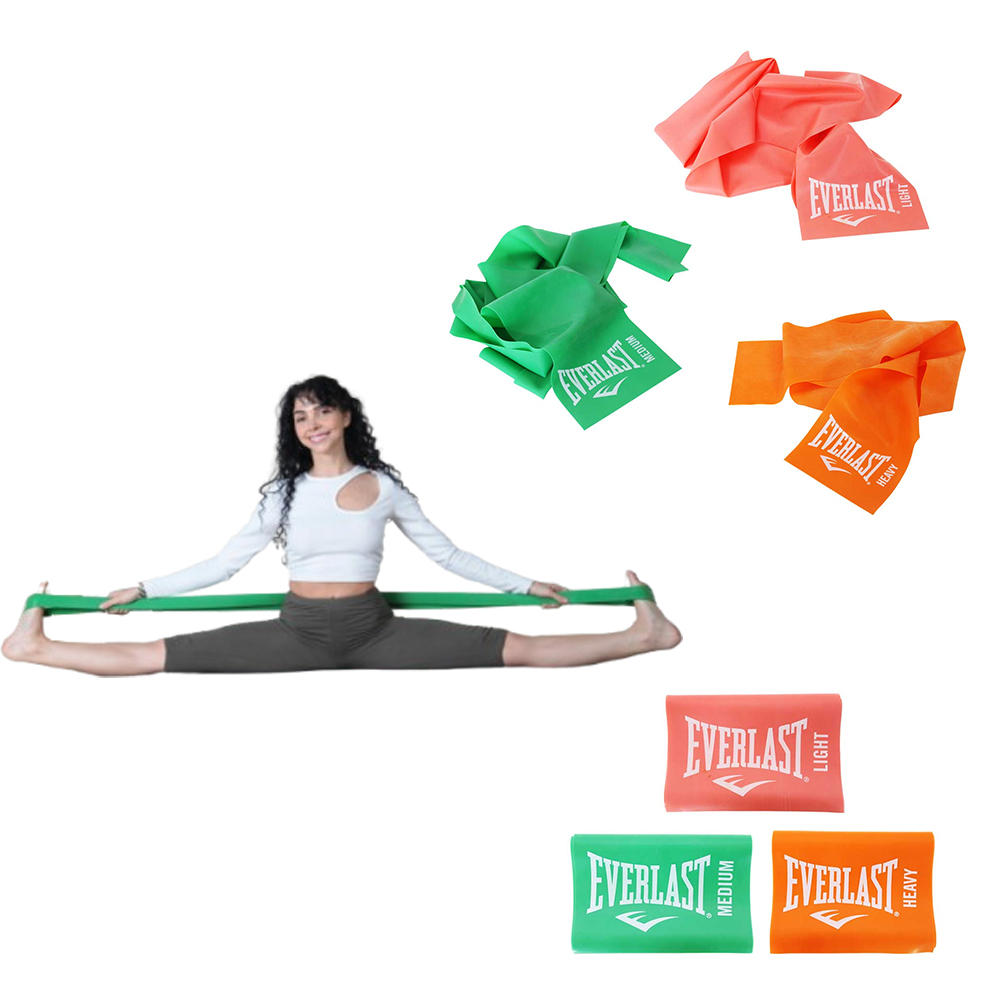 에버라스트 튜빙 스트레칭 요가 고무밴드 플랫 레지스탕스 라덱스 밴드