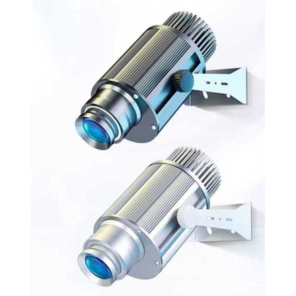 간판 조명 로고젝터 LED 로고 투사기 외부 홍보 장치 방수 35W 회전/고정-리모컨X - 상품 이미지