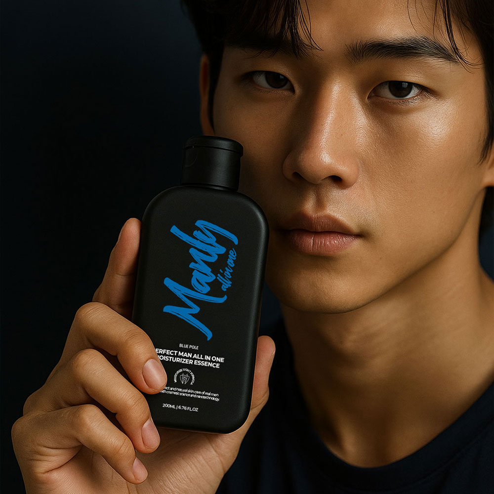 블루폴 남성 올인원 스킨케어 로션 모이스처라이저 에센스 200ml, 1개 - 상세 이미지 2