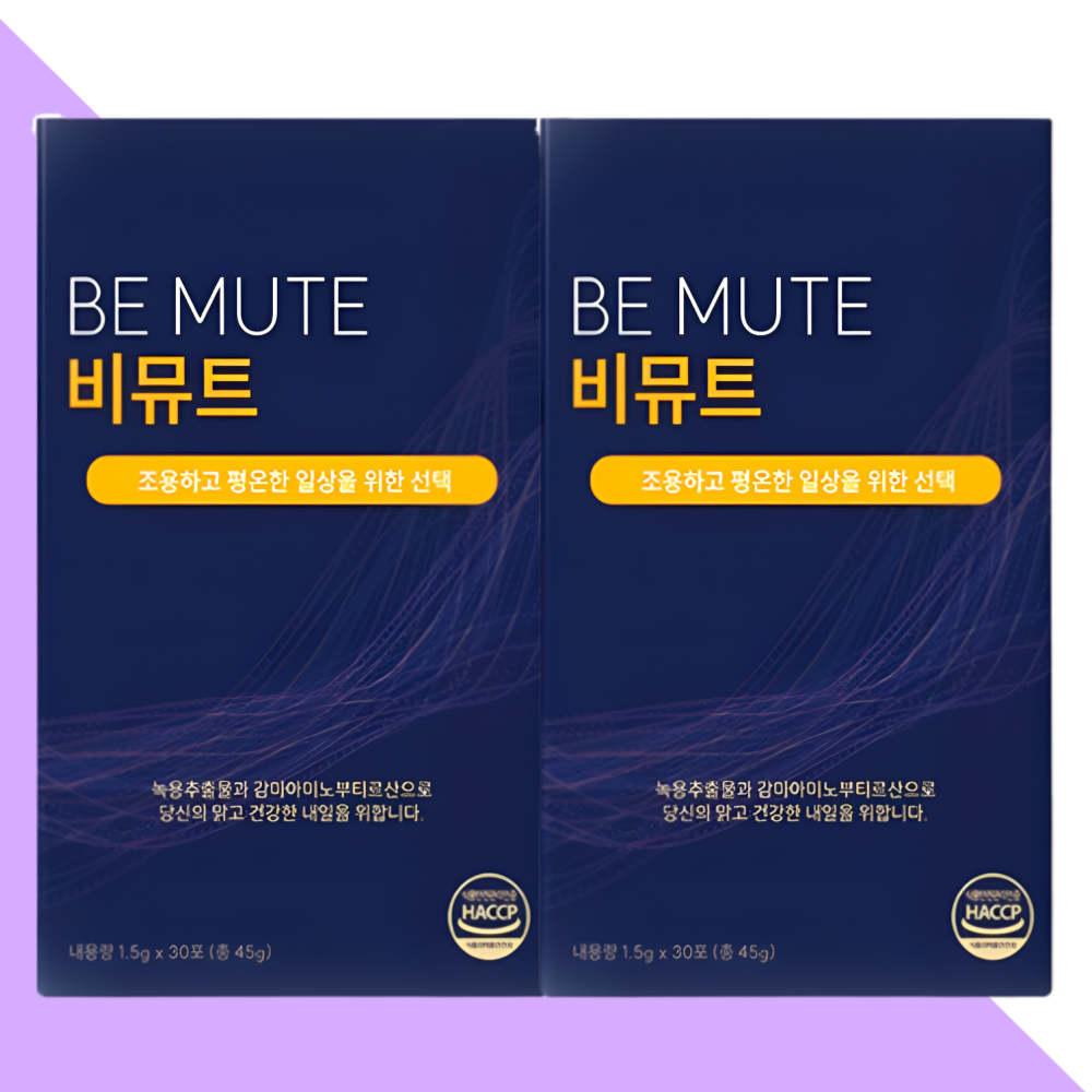 메디홉 비뮤트 프리미엄 GABA 30포X2개 - 상세 이미지 4