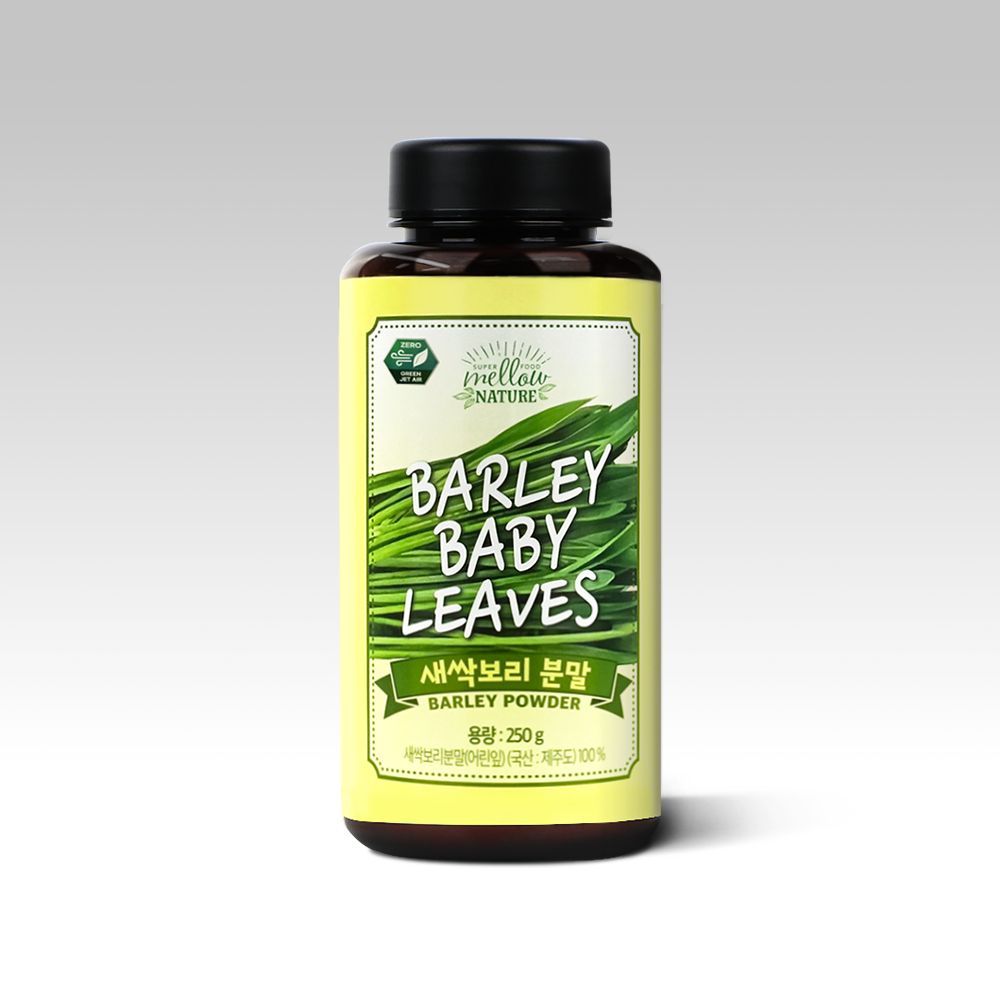 제주 새싹보리 100% 분말 250g 무농약