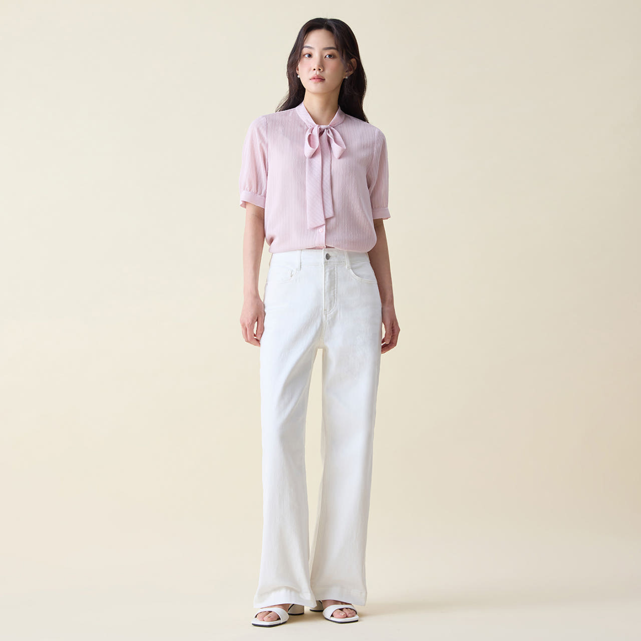 [Fit me] 로엠 와이드 데님 RMTJF24G04