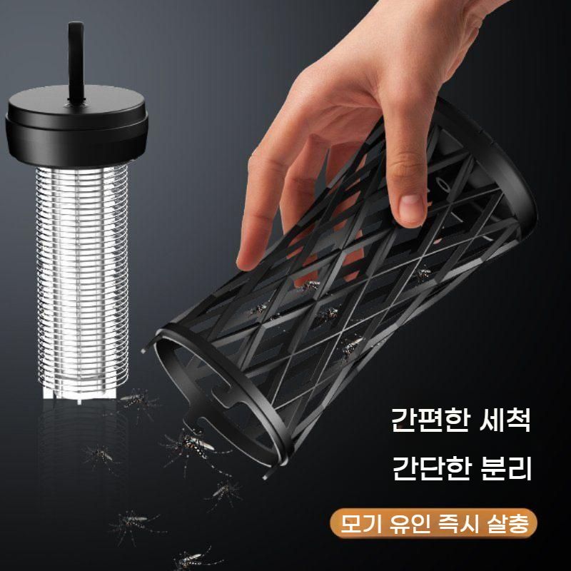UV 모기퇴치기 전자 모기잡이 무소음 실내 모기램프 모기포충기 bying24 블랙표준판플러그인모델 이미지 6
