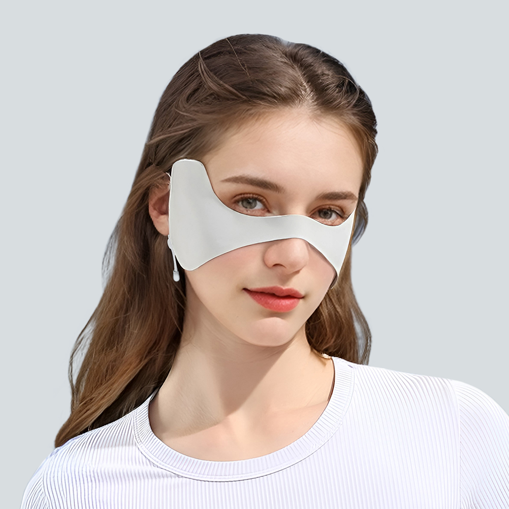 자외선차단 골프 마스크 썬패치 얼굴 햇빛가리개 안면 러닝 스포츠 자전거 등산