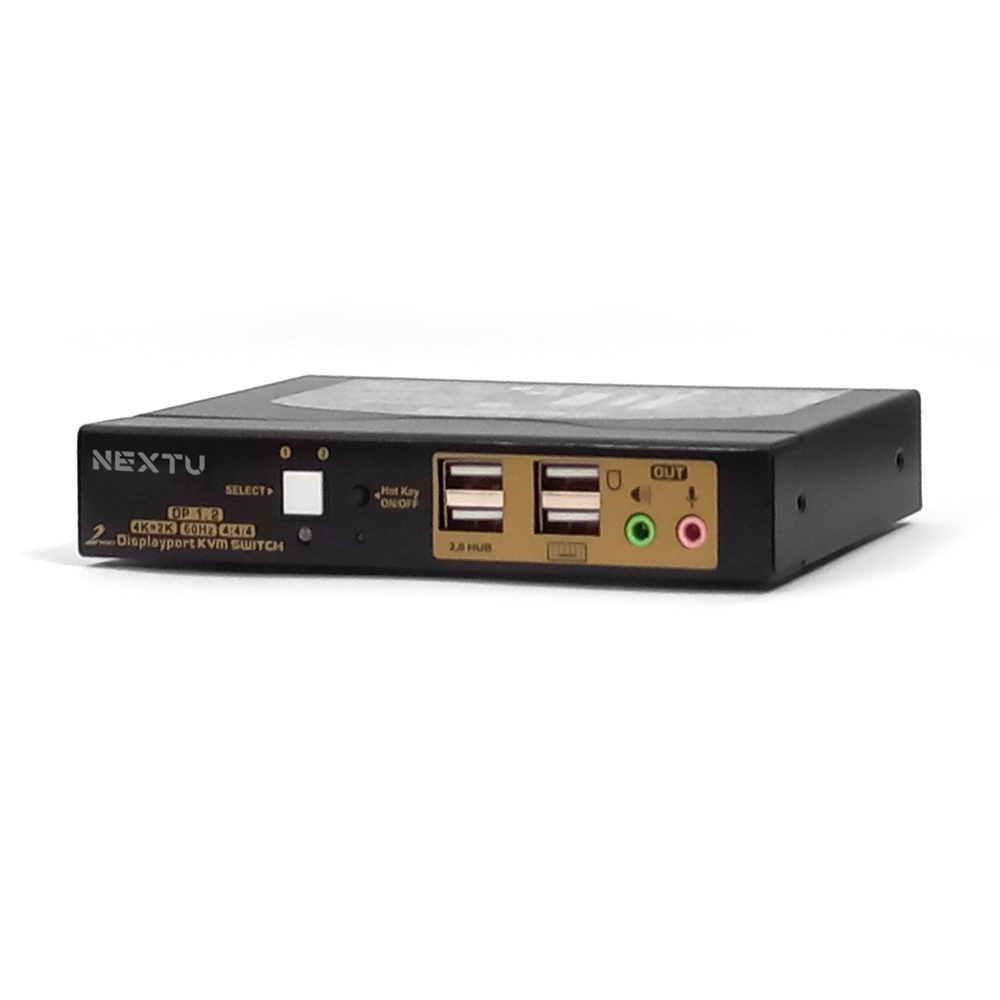 넥스트 8002KVM-DP UHD 4K 디스플레이포트 2:1 KVM스위치 영상공유 - 상세 이미지 4