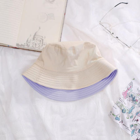 Well 데일리 양면 벙거지 모자 버킷햇 보넷모자