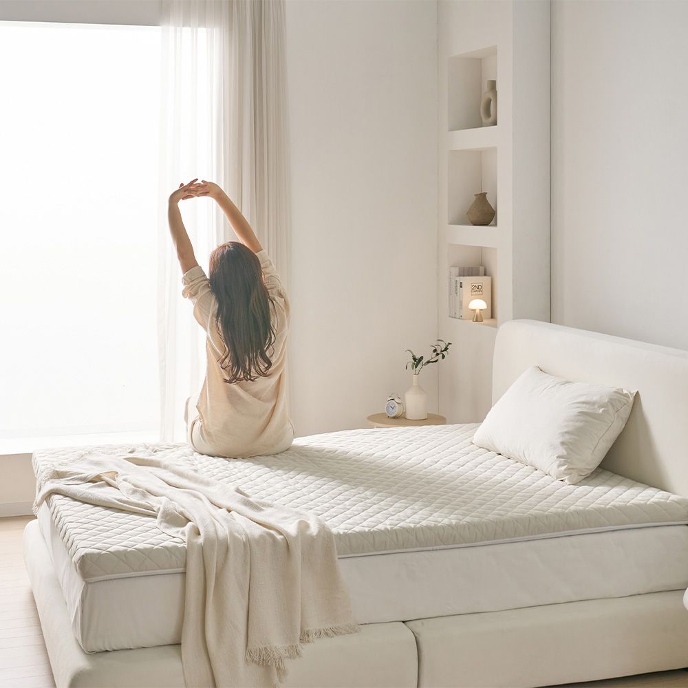 룸나인 토퍼 매트리스 침대 바닥 수면매트 싱글 슈퍼싱글 퀸
