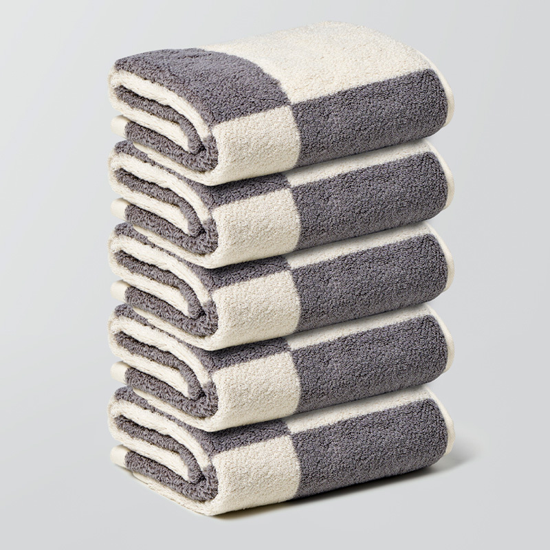 호텔수건 답례품 40수 코마사 먼지없는 스트라이프 순면 고급 더착한 수건 200g