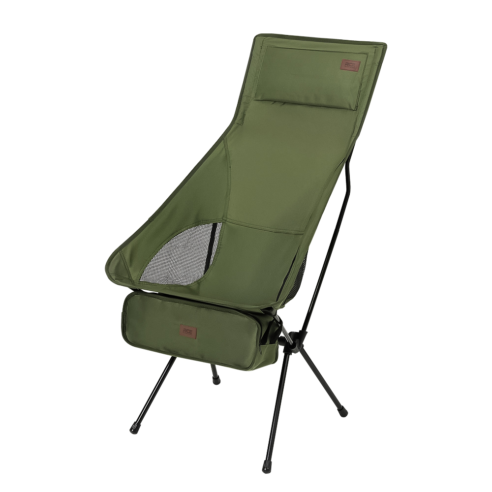 로티캠프 캠핑 의자 릴렉스 체어 경량 휴대용 접이식 컴포트체어 카키