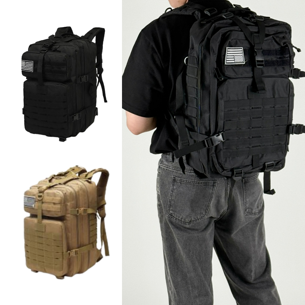 운동 헬스 백팩 군인 가방 대용량 캠핑 배낭 여행 백팩