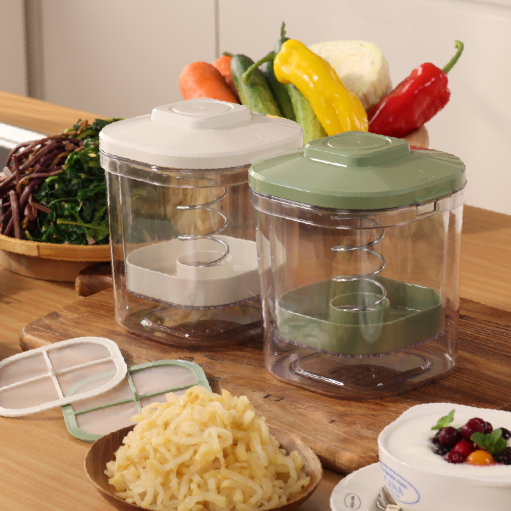 몬타 트라이탄 짤순이 야채 오이 두부 음식물 탈수기 2.7L 대용량