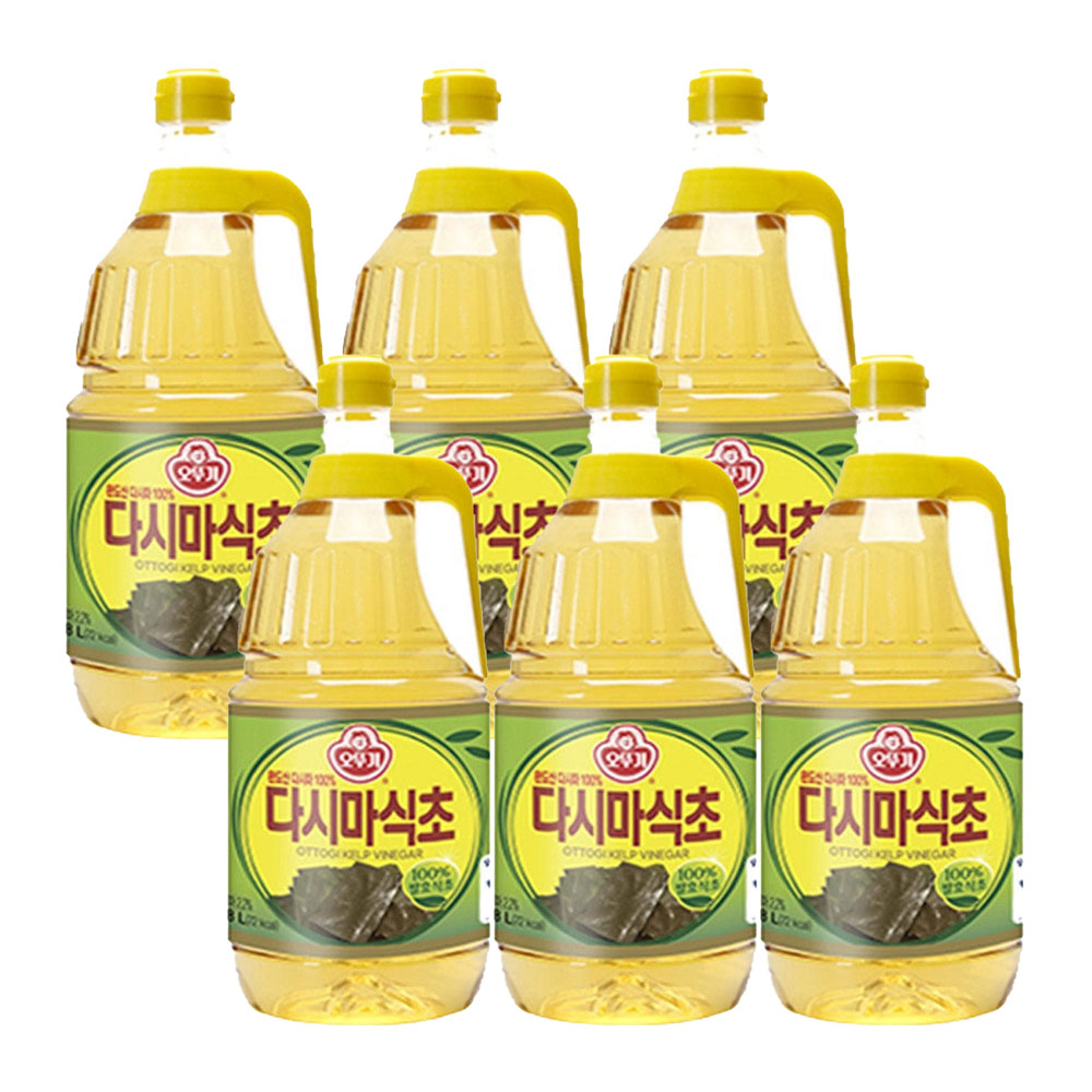 오뚜기 다시마식초 1.8L, 6개 - 메인 이미지