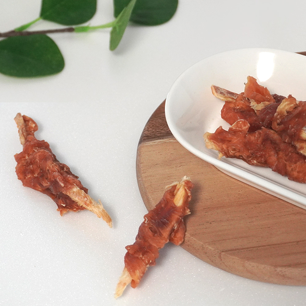 헬로도기 강아지북어 강아지황태 보양식 수제 말이 북어+치킨, 100g, 1개 - 상세 이미지 4