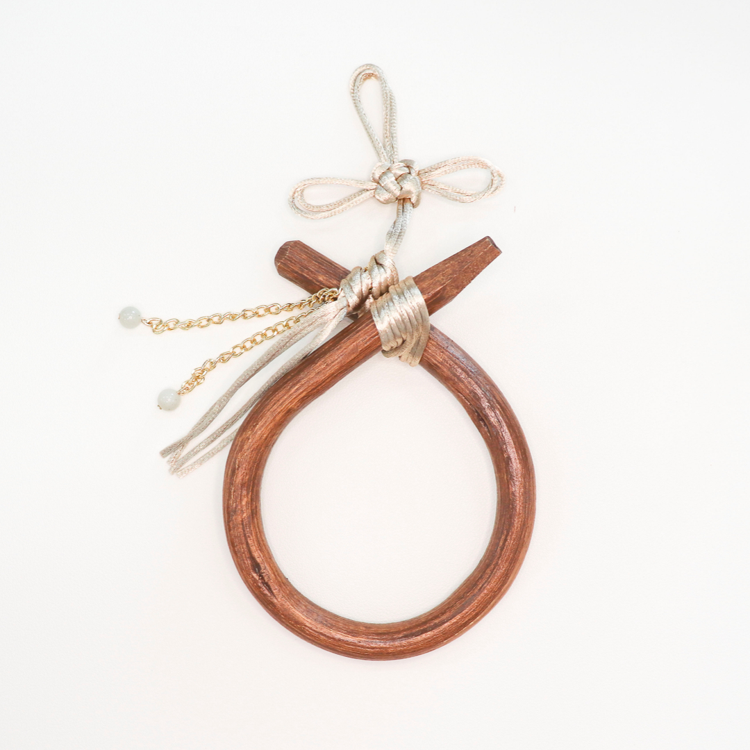 [삼재][액막이]행운을 파는상점 옥 노리개 소코뚜레 국산 홍다레나무 미니사이즈