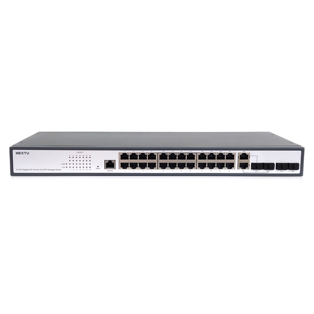 넥스트 NEXT-3034GL2-SFP 24포트 SFP 매니지먼트 스위치허브 - 상품 이미지