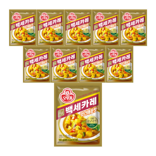 오뚜기 백세카레 약간매운맛, 100g