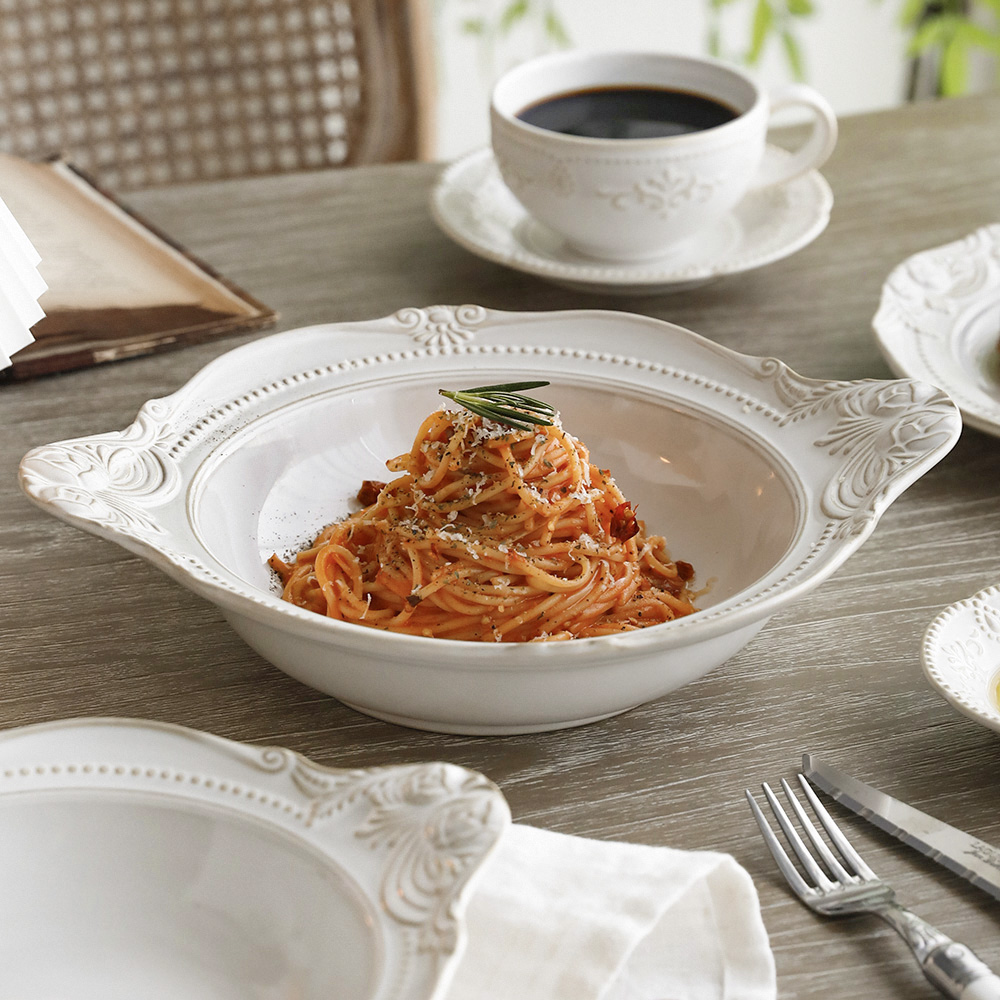 올리비에 빈티지 플레이팅 홈 카페 오븐 그라탕 브런치 파스타 그릇 식기 접시 파스타볼