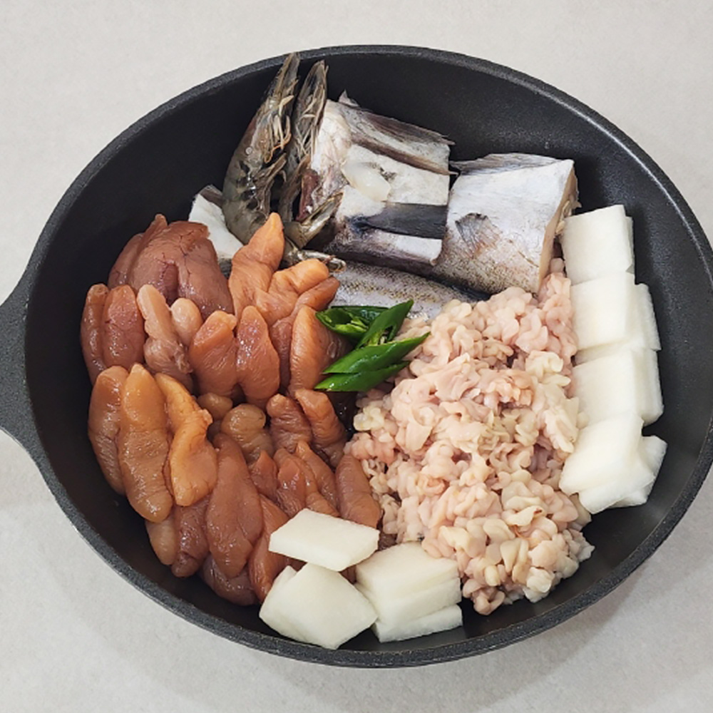 그곳에가면 산지직송 진우 알탕 500g+500g 총 1kg 명란 곤이 간편 조리 동태탕 밀키트 - 상세 이미지 5