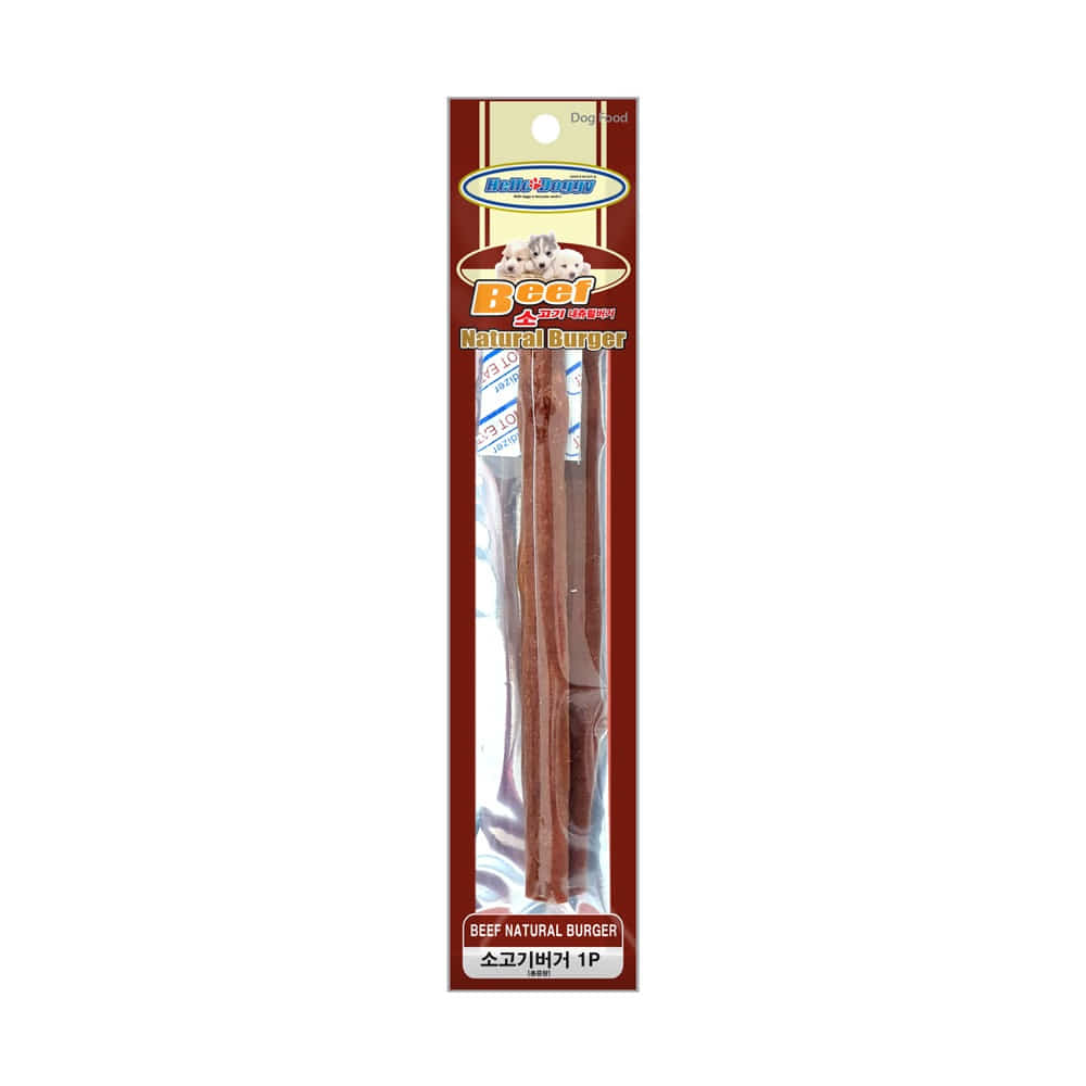 헬로도기 강아지육포 강아지져키 간식 소고기져키, 20g, 1개 - 상품 이미지