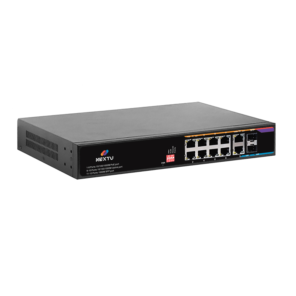 12포트 POE+ 기가 스위치허브 NEXT POE3012GSFP-2TP - 상세 이미지 2