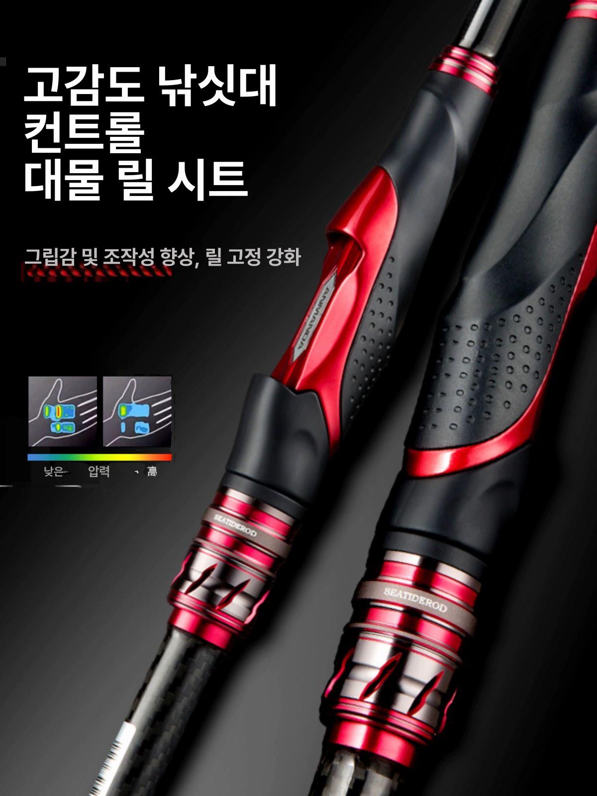 아만다 AMD 하이시 ISO 찌낚시대 500 낚싯대 여분 초릿대포함 해양 0호 5m - 상세 이미지 3