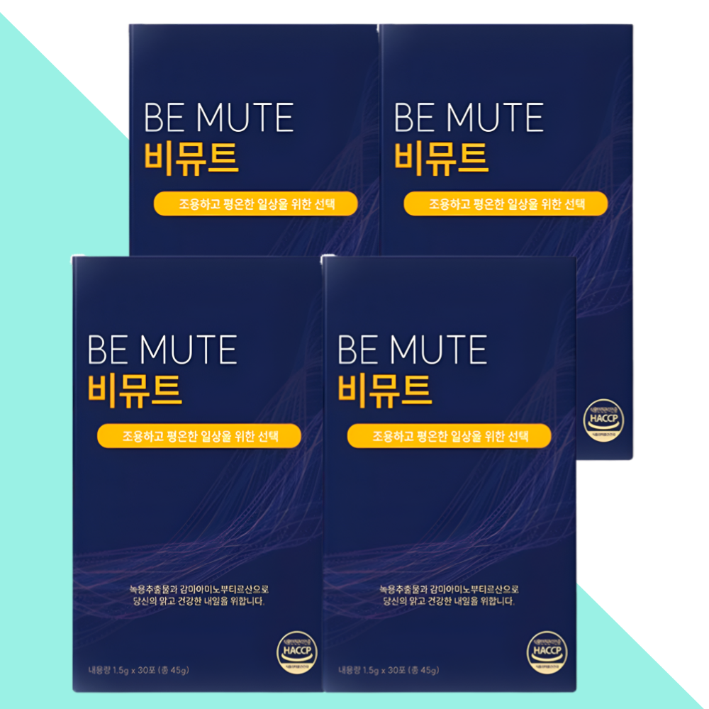 메디홉 비뮤트 프리미엄 GABA 30포X4개 - 메인 이미지