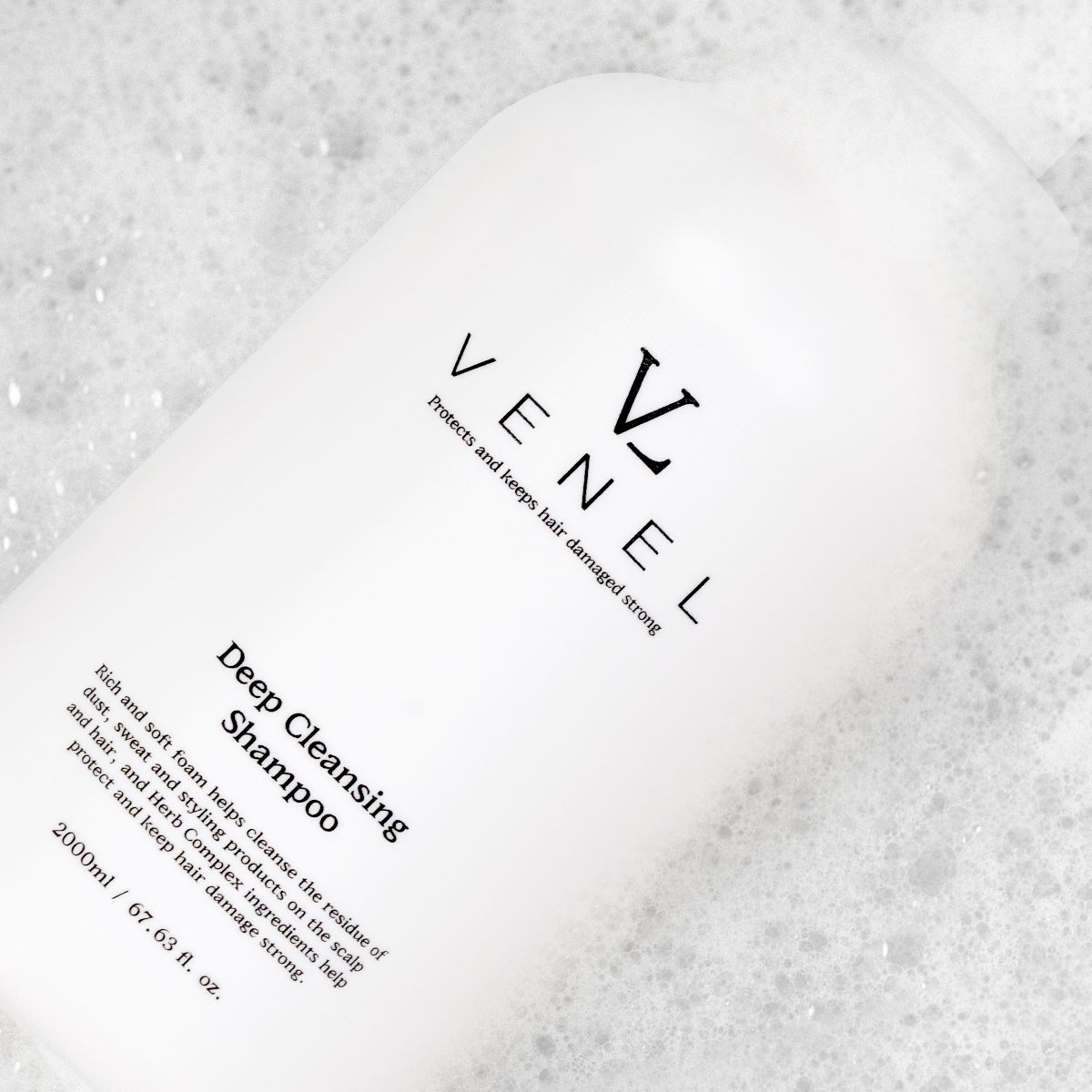 브넬 딥 클렌징 샴푸 2000ml - 상세 이미지 2