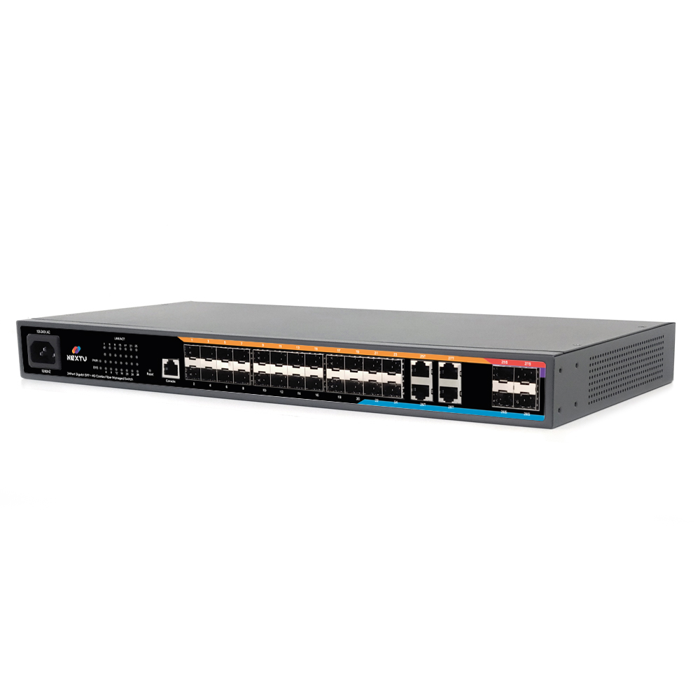 L2 관리형 기가비트 스위치 허브 NEXT 3432FGL2-SFP - 상세 이미지 3