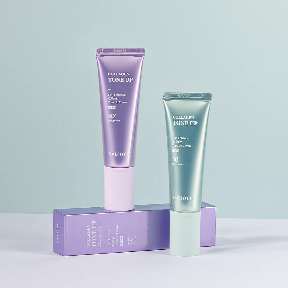 라비오뜨 스킨 인핸서 콜라겐 톤업 크림 40ml 그린 + 톤업크림 10ml